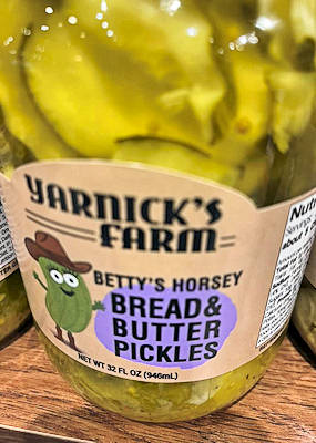 Yarnick's Betty's Horsey Bread & Butter Pickles