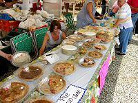 Yarnick's own homemade pies